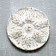 Outlet White flower of concrete in Vintage style the Provence, Suspension, Azov,  Фото №1