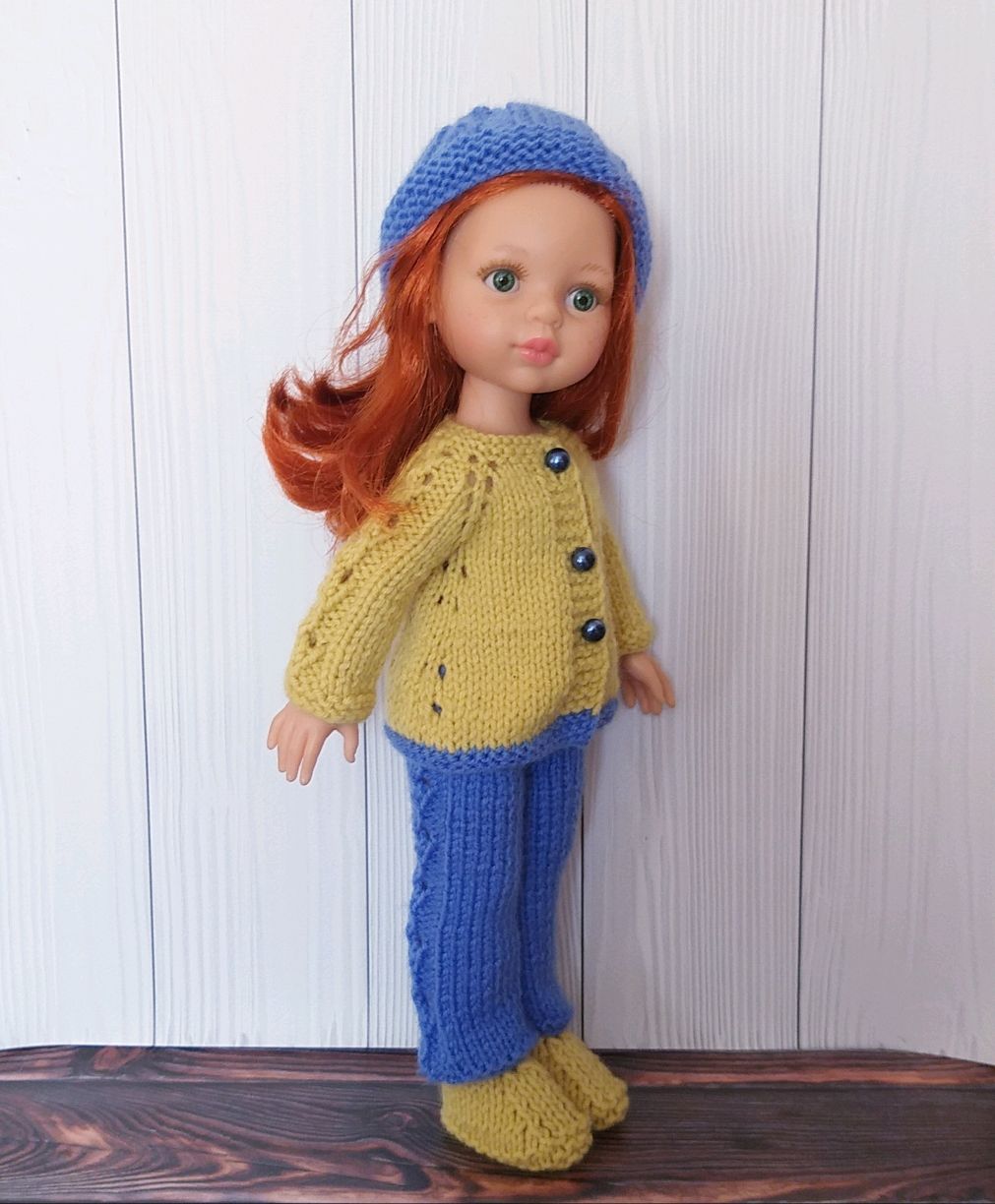 Clothes for Paola Reina doll. Knitted suit for dolls, Clothes for dolls, Ekaterinburg,  Фото №1