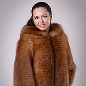 Одежда handmade. Livemaster - original item The coat of Fox 