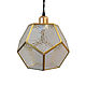 Geometric brass lamp. Ceiling and pendant lights. tiffanarium (Tiffanarium). My Livemaster. Фото №4