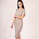 Dress is light gray from a dense Jersey, Dresses, Moscow,  Фото №1
