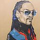Портрет на бумаге Snoop Dogg - Снуп Догг, Картины, Москва,  Фото №1
