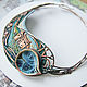 "Scotney Castle" колье. Подвеска. Julia Chernopazova Art Jewelry. Ярмарка Мастеров.  Фото №4