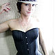 Satin corset. Corsets. Gleamnight bespoke atelier. My Livemaster. Фото №5