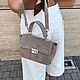 Мини сумочка кросс-Боди из натуральной замши. Классическая сумка. Shapely Bags - Сумки с душой Питера. Ярмарка Мастеров.  Фото №5
