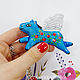 Brooch flying horse made of polymer clay. Brooches. vettochka. Online shopping on My Livemaster.  Фото №2