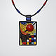 Pendant from the skin of the 'Worlds Kandinsky', Pendants, Moscow,  Фото №1
