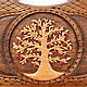 Backgammon carved 'Tree of eternity' large, 60. Backgammon and checkers. H-Present more, than a gift!. Online shopping on My Livemaster.  Фото №2
