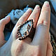 Copper Ring Rhinestone brush. All finger ring. Ural Jeweler (artelVogul). My Livemaster. Фото №4