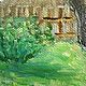 Картина маслом Весенний аромат яблоневый цвет  яблони весной. Картины. Людмила Черноусова 
Цветочная палитра. Ярмарка Мастеров.  Фото №6