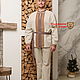 Order Men's trousers from unbleached linen. Slavyanskie uzory. Livemaster. . Mens pants Фото №3