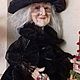 Заказать boudoir doll: witch. Kukly Lyudmily Ejsymont. Ярмарка Мастеров. . Boudoir doll Фото №3