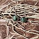Заказать Серьги с серафинитом. Vadjra-jewelry. Ярмарка Мастеров. . Серьги классические Фото №3