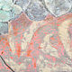 Картина "Стишок садовых цветов" (бежевый, голубой, розовый). Картины. Margarita Alexandrova Art. Ярмарка Мастеров.  Фото №4