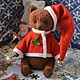 Teddy Bear Santa. Teddy Bears. WILD FOREST. Things with a soul. My Livemaster. Фото №6