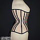 Заказать Прозрачный бельевой корсет с контрастными рельефами. Shi Corset (Анна). Ярмарка Мастеров. . Корсеты Фото №3