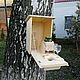 Заказать Скворечник мини бар "Всё включено". Tulamaster. Ярмарка Мастеров. . Кормушки для птиц Фото №3