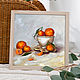 Oil painting for the kitchen. Still life with fruit, Pictures, Belgorod,  Фото №1