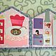 Dollhouse. educational book. Doll houses. Hand-made books for kids. My Livemaster. Фото №5