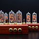Lamp clock 'Paduk' on indicators IN-8-2. Tube clock. Tube-time (tube-time). Online shopping on My Livemaster.  Фото №2