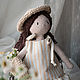 Handmade doll, knitted doll - Marta. Amigurumi dolls and toys. LillyShop. My Livemaster. Фото №4