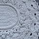  Oval Bedside Embossed Crochet Rug Winter Patterns-2. Carpets. knitted handmade rugs (kovrik-makrame). My Livemaster. Фото №5