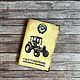 Cover for auto documents 'tractor driver's License'. Cover. Ludmila Krishtal. Online shopping on My Livemaster.  Фото №2