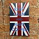 Картина деревянная Британский флаг, Слова, Химки,  Фото №1