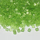 Czech beads chopping 10/0 Green 10 g 05154 Preciosa. Beads. agraf. Online shopping on My Livemaster.  Фото №2