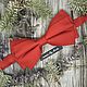 Bright stylish red bow tie, Ties, Moscow,  Фото №1