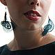 Earrings ' 3D Curl'. Earrings. Ксения (by Popova). My Livemaster. Фото №6