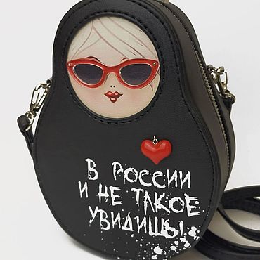 Сумки ручной работы. Ярмарка Мастеров - ручная работа Сумка-матрёшка. Handmade.