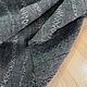 Серо-бежевый лен с вышивкой. Ткани. Эксклюзивные ткани made in ITALY. Интернет-магазин Ярмарка Мастеров.  Фото №2