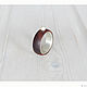 Order Wooden ring with pearl. Wooden jewellery. Livemaster. . Rings Фото №3