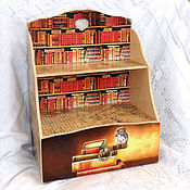 Для дома и интерьера handmade. Livemaster - original item Desktop shelf office Library. Handmade.