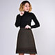The skirt is made of natural wool With the corners, Skirts, Novosibirsk,  Фото №1