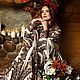 Dress shawls, prom dress long floor 'a Russian fairy tale', Dresses, St. Petersburg,  Фото №1