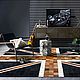  ковёр ручной работы из шкур коровы. Ковры для дома. luxury-patchwork. Интернет-магазин Ярмарка Мастеров.  Фото №2