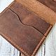 Картхолдер - мини кошелёк. Картхолдер. TSUBA leather_goods. Ярмарка Мастеров.  Фото №4