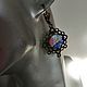Vintage style earrings with Swarovski crystals. Color AV. Earrings. Sunduchok Aleks (sunduchokAlex). Online shopping on My Livemaster.  Фото №2