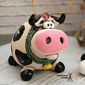 Сувениры и подарки handmade. Livemaster - original item Cow, symbol of 2021.. Handmade.