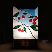 Для дома и интерьера handmade. Livemaster - original item Cherry tree lamp. Handmade.
