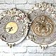 Часы Antique 50х50 см. Часы классические. Rimma Vita мастерская Афина. Интернет-магазин Ярмарка Мастеров.  Фото №2
