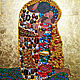 Black Afro american art original painting Kiss Gustav Klimt. Pictures. House of the Sun (irina-bast). My Livemaster. Фото №4