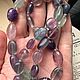 Бусы из флюорита. Бусы. gemstone. Ярмарка Мастеров.  Фото №6