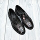 Brogues made of genuine crocodile leather and calfskin!. Brogues. SHOES&BAGS. My Livemaster. Фото №5