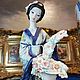 Заказать Винтаж: Гейша.Capodimonte.Италия.armani.Статуэтка.Каподимонте. Антик.Декор.Винтаж. Ярмарка Мастеров. . Статуэтки винтажные Фото №3