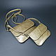 Women's leather bag. Small handbag. Envelope, clutch bag, Clutches, St. Petersburg,  Фото №1