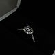 Помолвочное кольцо с бриллиантами из белого золота. Кольцо помолвочное. YUVELIRKA | Vi. Интернет-магазин Ярмарка Мастеров.  Фото №2