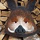 Банная шапка "Кабан". Банные принадлежности. Ирина Шкурко (shkiv_felting). Ярмарка Мастеров.  Фото №4
